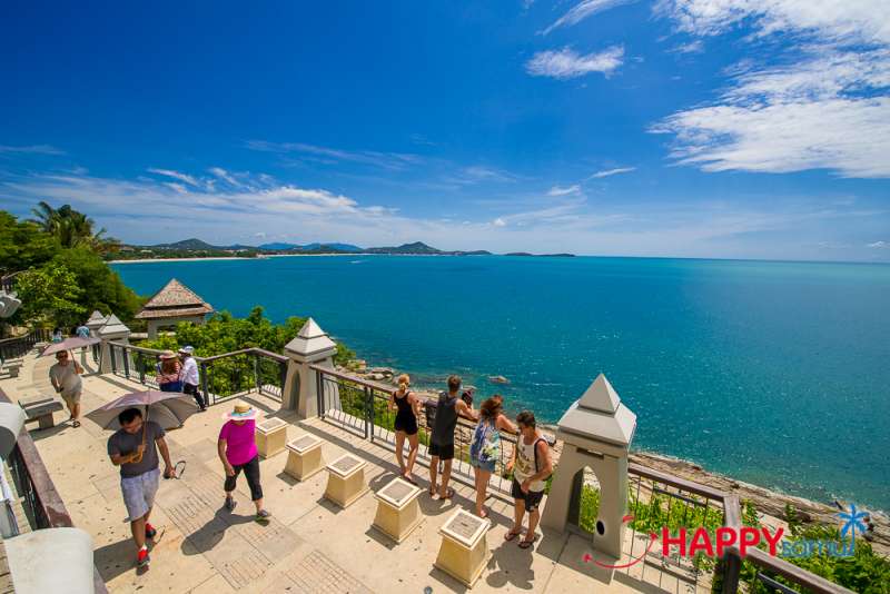 ";
Point de vue de Chaweng (Lad Koh)