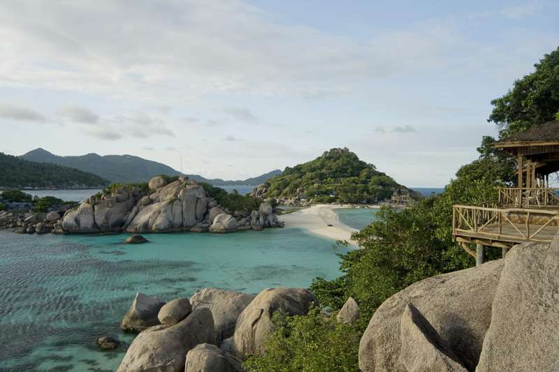 Départ pour Koh Nang Yuan, plongée avec tuba, point de vue (Koh Nang Yuan est une île privée, l'utilisation de palmes est interdite)