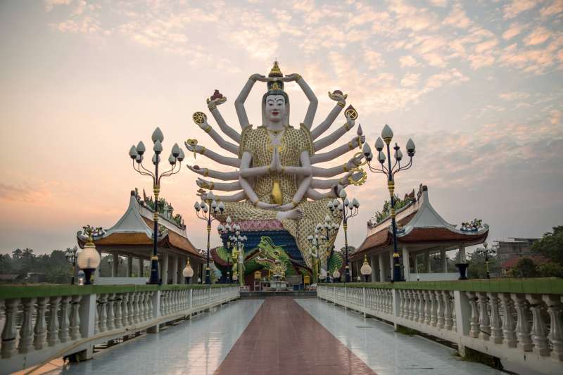 Temple de Plai Laem (Wat Plai Laem)