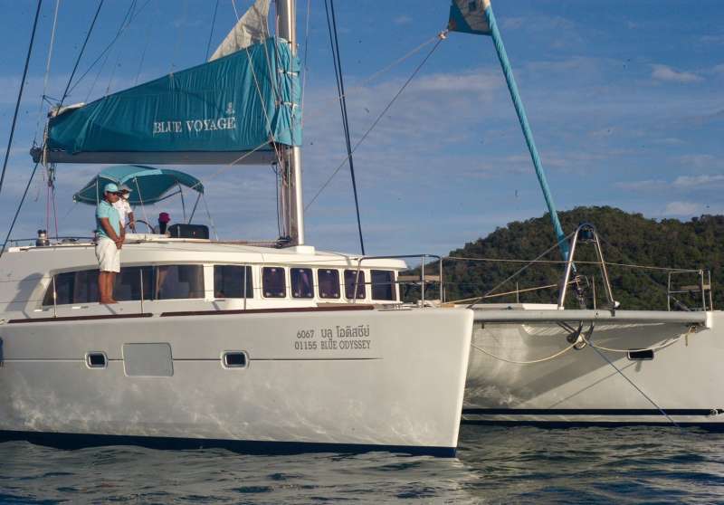 Départ pour les îles