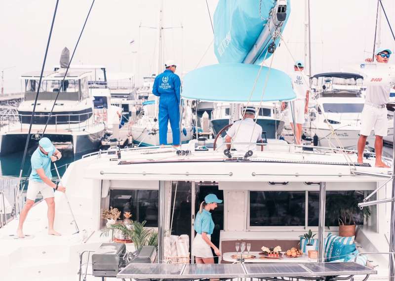 Embarquement à l'Ocean Marina Yacht Club