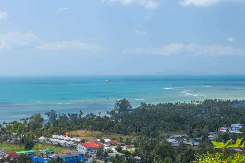 Insel-Panorama-Aussichtspunkt