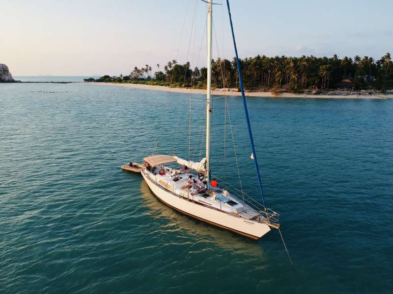Secluded overnight mooring