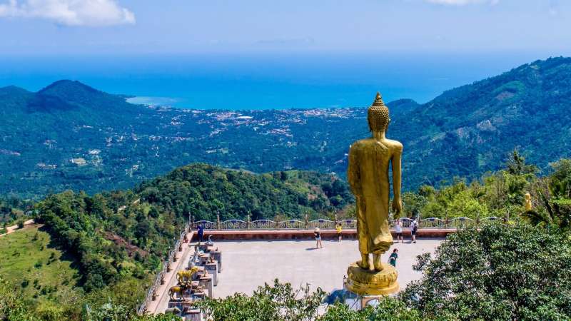 Wat Teepankorn viewpoint