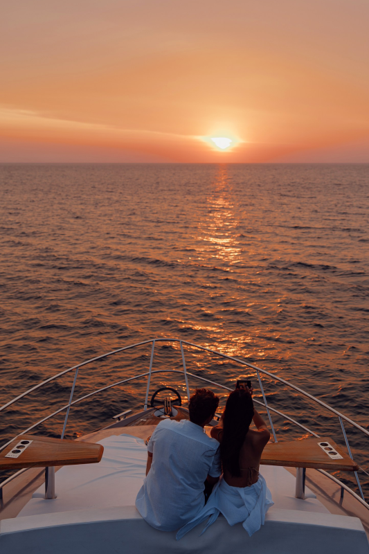 Sunset sailing