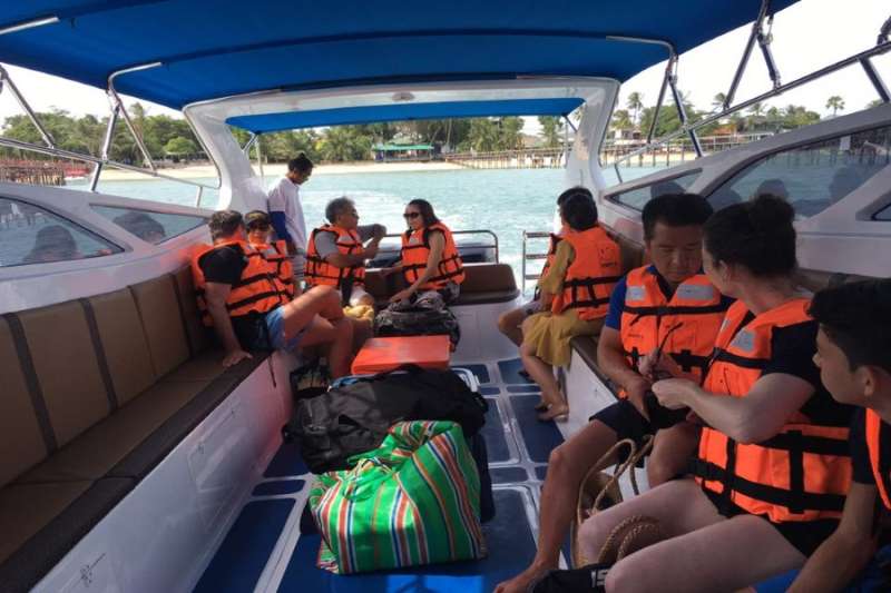 Briefing de sécurité et départ de Koh Samui