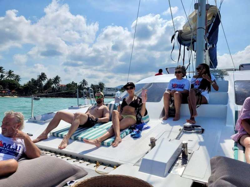 Sailing to Koh Phangan