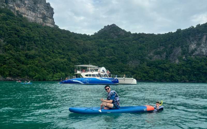 Plongée avec tuba à Koh Ma