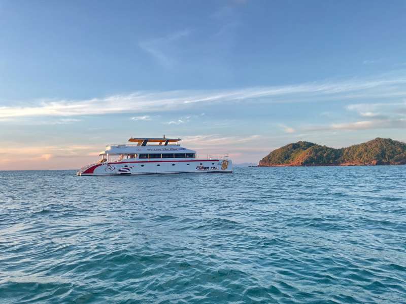 Mouillage près de Koh Tao
