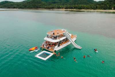 VIP Catamaran to Koh Tan, Pig Island & Five Islands