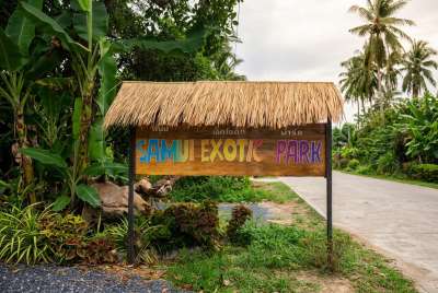 Samui Exotic Park Family Trip by Private Van