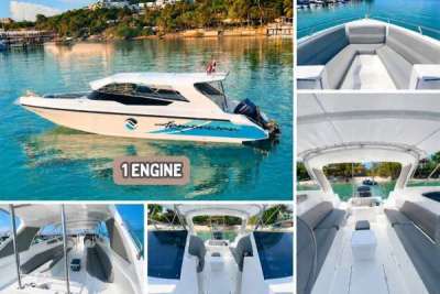 Single-engine speed boat Kamonwan