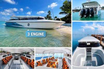Private 3-Engine Speedboat Phuchareen